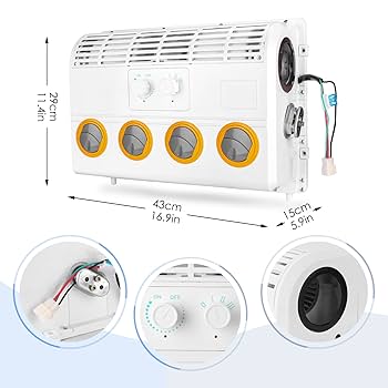 Amazon.co.jp: NEKPOKKA 12V 自動壁掛け式エバポレーター